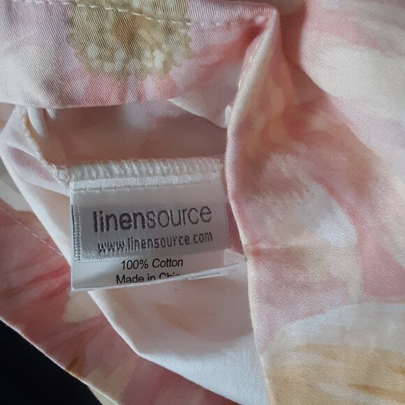 Gorgeous Linen Source Daisy King 100% Cotton Duvet Cover $365. NO SHAMS - Picture 12 of 16